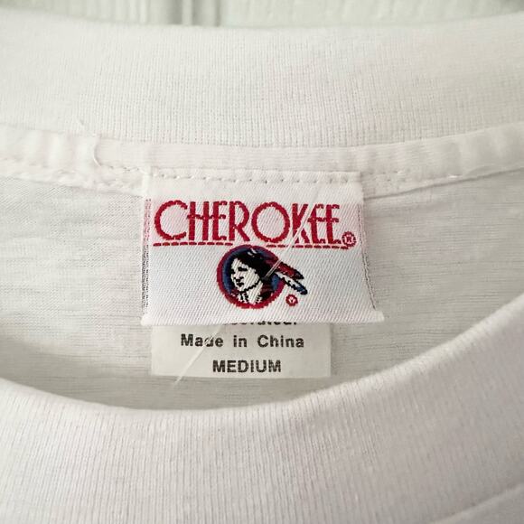 Vintage Cherokee Deadstock Sailing Crew Regatta Tee Medium Cotton Single Stitch - Picture 7 of 15